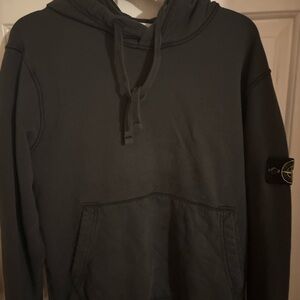 Stone Island Charcoal Hoodie